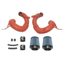 Injen 19-21 Genesis G70 V6-3.3L Twin Turbo SP Short Ram Air Intake System - Wrinkle Red - Image 2