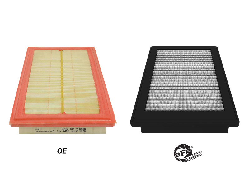 aFe MagnumFLOW OE Replacement Air Filter w/Pro Dry S Media 15-18 Mercedes C300 (L4-2.0L Turbo) - Image 3