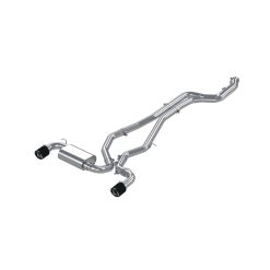 MBRP 2020+ Toyota Supra 3.0L 3in Catback Dual Rear Carbon Fiber Tips - T304 - Image 3