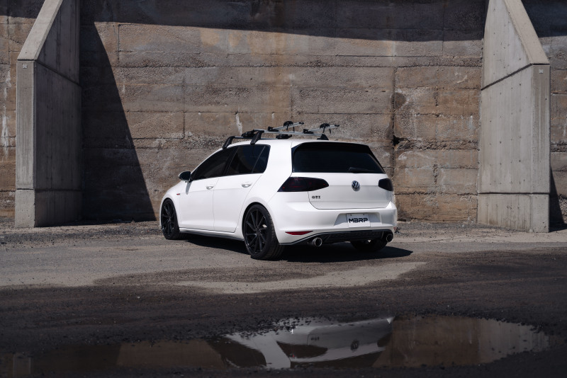 MBRP 15-20 VW 2.0L Turbo Golf GTI MK7 3in T304 Cat Back Exhaust w/ Dual Split Rear Exit - Image 5