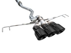 AWE Tuning 2023 Honda Civic Type R FL5 Track Edition Exhaust w/ Triple Diamond Black Tips - Image 26