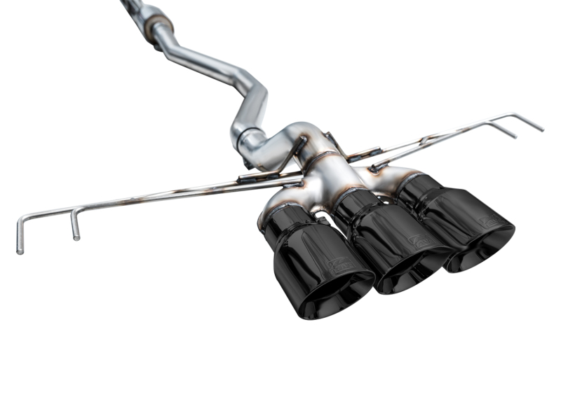 AWE Tuning 2023 Honda Civic Type R FL5 Track Edition Exhaust w/ Triple Diamond Black Tips - Image 26