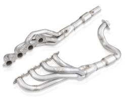 Alternative view of Stainless Works 20-21 Ford F-250/F-350 7.3L Headers 2in Primaries 3in Collectors High Flow Cats