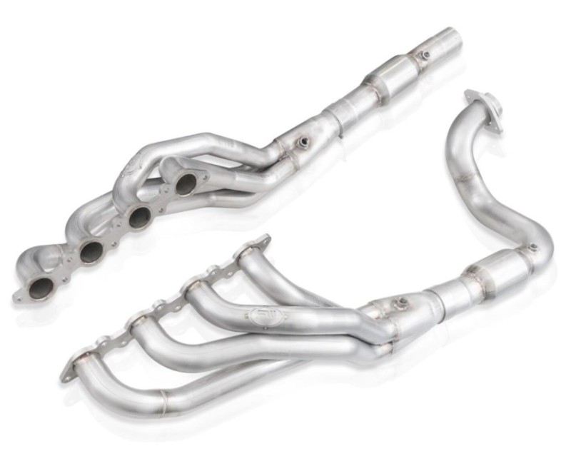 Stainless Works 20-21 Ford F-250/F-350 7.3L Headers 2in Primaries 3in Collectors High Flow Cats - Image 2