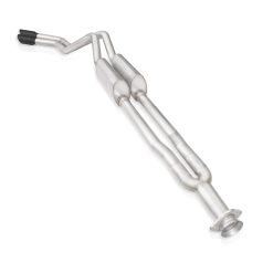 Stainless Works 2020-21 Silverado HD 6.6L Legend Catback Black Tips - Image 4