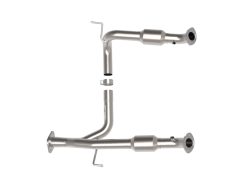 aFe Toyota Tacoma 05-15 V6-4.0L Twisted Steel Y-Pipe w/ Cat - Image 4