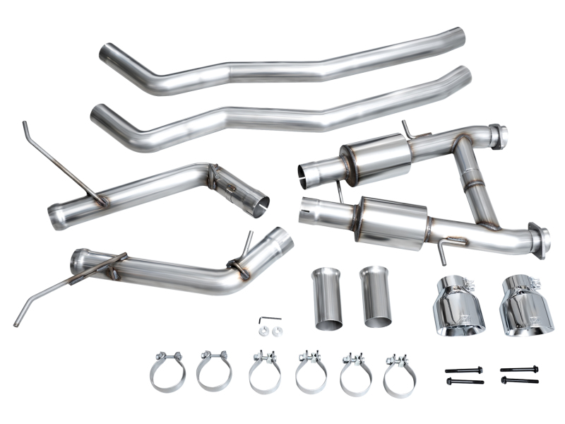 AWE Tuning 11-24 Dodge Durango 5.7L Track Edition Exhaust w/ Chrome Silver Tips - Image 8