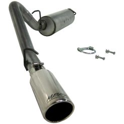 MBRP 2000-2006 Jeep Wrangler (JK) Inline-4 2.5L Inline-6 4.0L Cat Back Single Side - Image 2