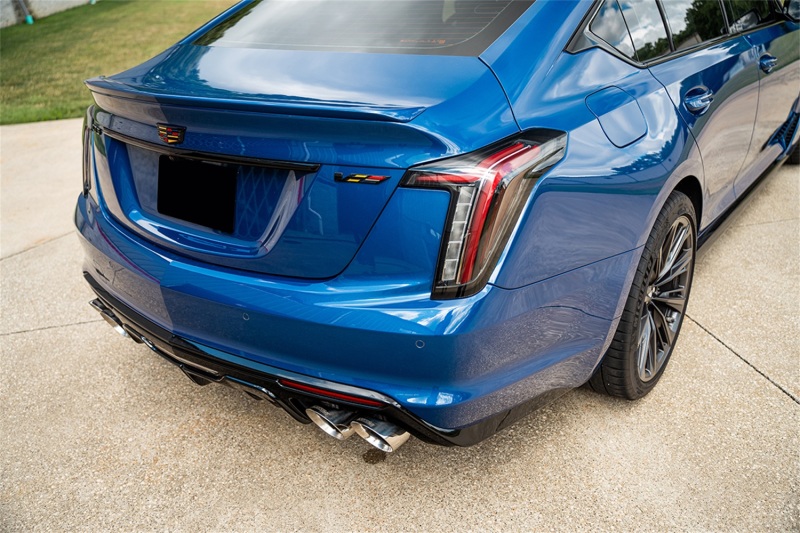 Corsa 2022-2024 Cadillac CT5-V Blackwing 3in Axle-Back - Act. Exh. - Dual Rear Exit - Twin 4.5inTips - Image 3