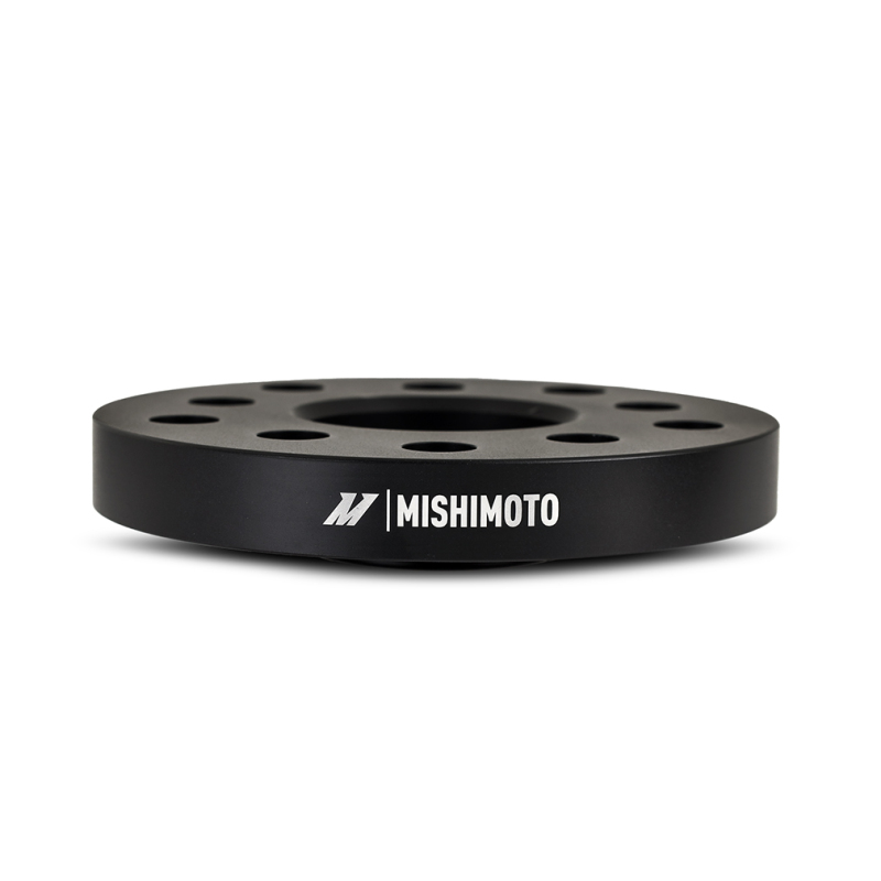 Mishimoto Wheel Spacers - 5x112 - 57.1 - 15 - M14 - Black - Image 2