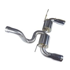 Injen 18-20 Jeep Wrangler JL L4-2.0L Turbo / V6-3.6L SS Axle-back Exhaust - Polished - Image 8