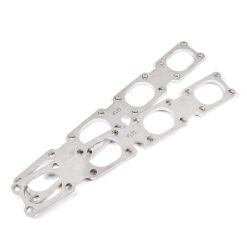 Stainless Works Chevrolet LT5 Flat Rectangular Port Header 304SS Exhaust Flanges 2in Primaries - Image 4