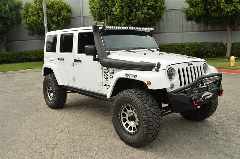 Injen 07-18 Jeep Wrangler (JK) 3.6L V6 Deep Water Crossing Snorkel for Evolution Intake - Image 4