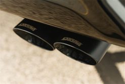 Corsa 22-23 Chevrolet Silverado 1500 Cat-Back Dual Rear Exit with Twin 4in Black Tips - Image 4