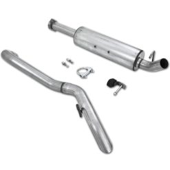 MBRP 04-06 Jeep Wrangler (TJ) Unlimited 4 0L I-6 Cat Back Single Aluminized Exhaust - Image 5