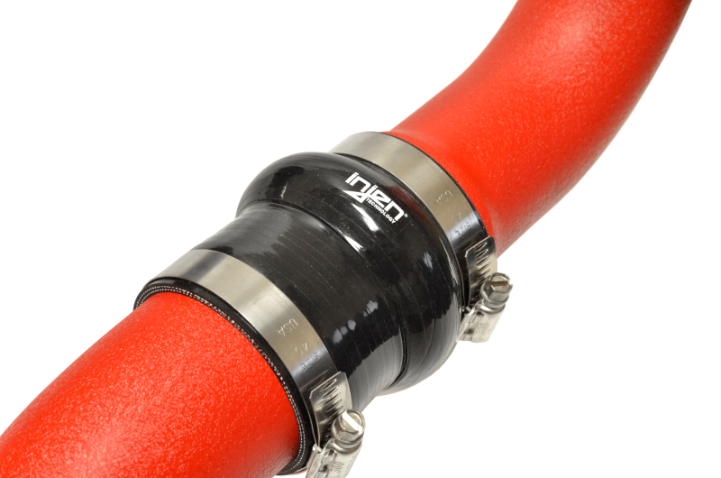 Injen 16-20 Chevrolet Camaro 2.0L Turbo Wrinkle Red Intercooler Piping - Image 4