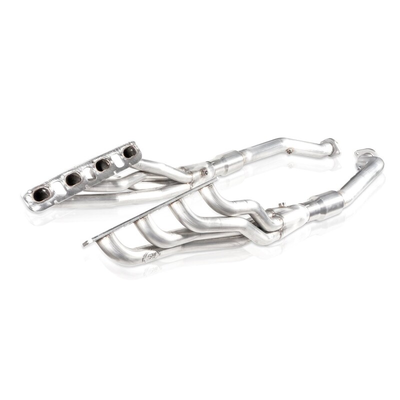 Stainless Works 2018 Jeep TrackHawk 6.2L Headers 1-7/8in Primaries High-Flow Cats 3in Leads - Image 4