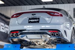 Alternative view of MBRP 18-22 Kia Stinger GT Bezel Kit Quad Tip CF