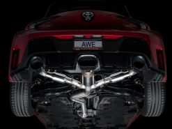 AWE Tuning 2023+ Toyota GR Corolla Track Edition Exhaust - Diamond Black Tips - Image 18