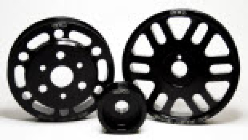 GFB 13 Subaru BRZ / 13 Scion FR-S 3 Pc L/W Pulley Kit (Inc Crank/Alternator/Water Pump Pulleys) - Image 2