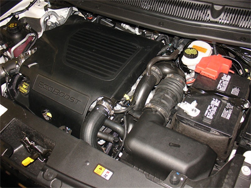 Injen 13 Ford Explorer Sport 3.5L EcoBoost V6 Polished Tuned Intake w/ Dry Web Filter - Image 4