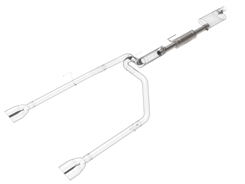 aFe Vulcan Series 3in T304 Stainless Steel Muffler Upgrade Pipe (Use w/ PN 49-48083-B/P) - Image 2