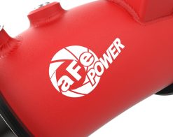 aFe BladeRunner 22-23 Kia Stinger L4-2.5L (t) Aluminum Hot and Cold Charge Pipe Kit - Red - Image 3