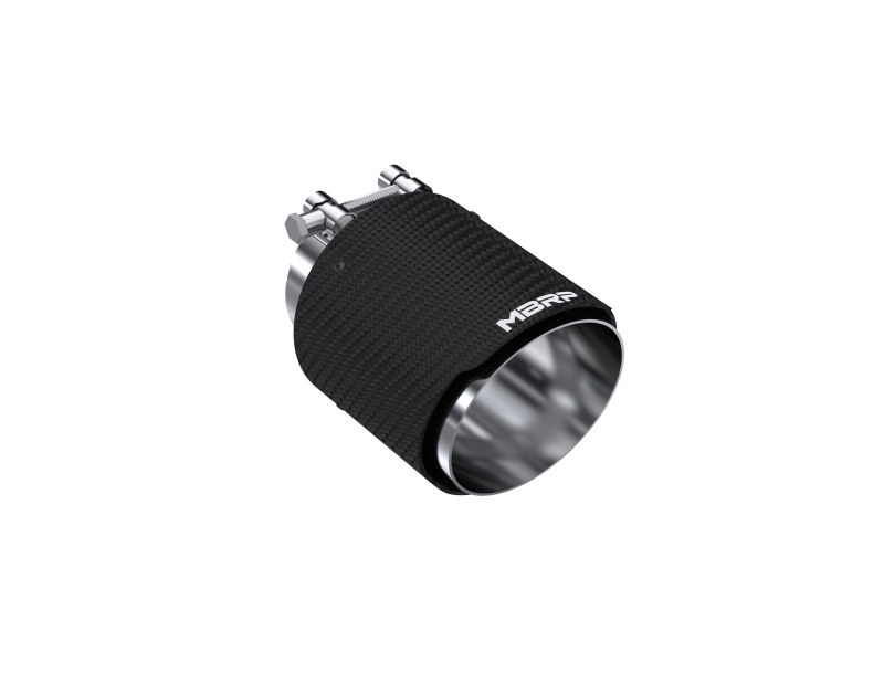 MBRP Universal Carbon Fiber Dual Wall Tip 4.5in OD/3in Inlet/6.13in L - Image 5