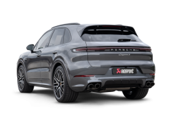 Alternative view of Akrapovic 2024+ Porsche Cayenne / E-Hybrid / S E-Hybrid / Coupe (536.2)  Evolution Line (Titanium)