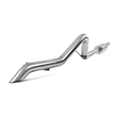 MBRP 2007-2009 Jeep Wrangler (JK) 3.8L V6 4 dr Off-Road Tail Pipe Muffler before Axle - Image 2