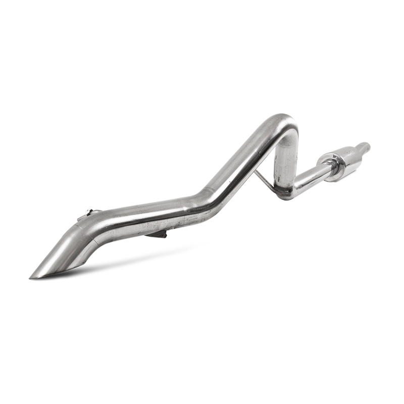 MBRP 2007-2009 Jeep Wrangler (JK) 3.8L V6 4 dr Off-Road Tail Pipe Muffler before Axle - Image 2