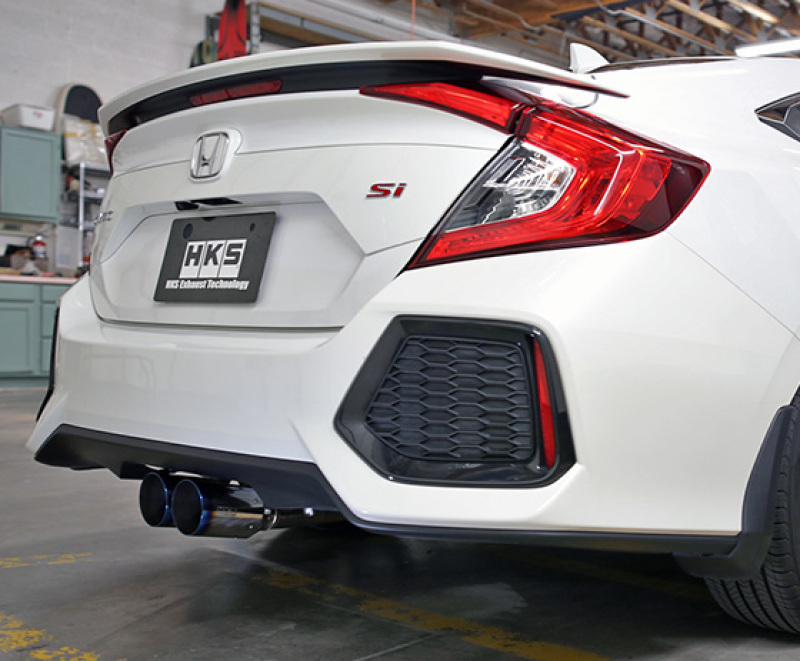 HKS 17+ Honda Civic Si Sedan (FC) Hi-Power Muffler Exhaust - Image 3