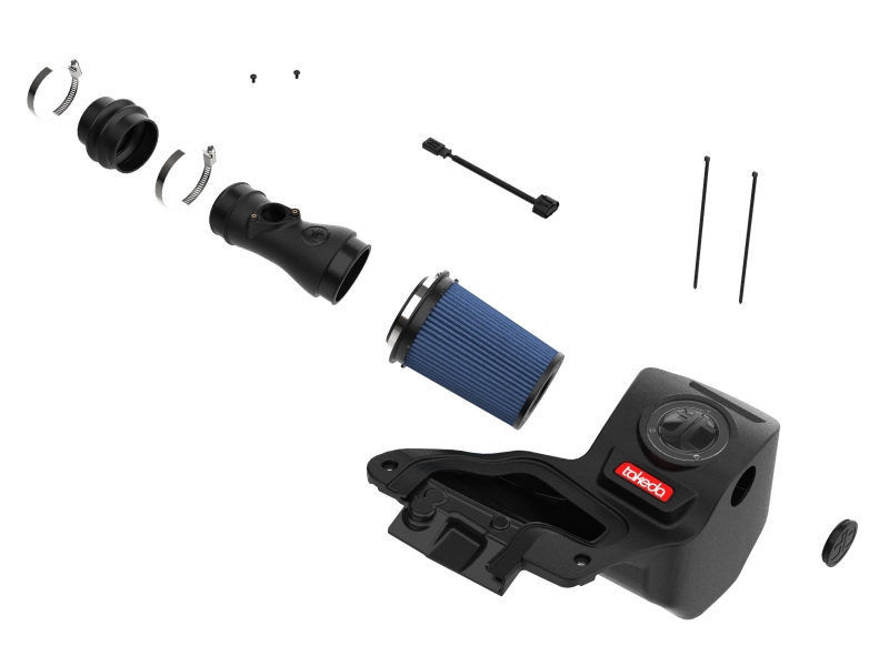 aFe 22-23 Honda Civic L4 1.5L (t) Takeda Momentum Cold Air Intake System w/ Pro 5R Filter - Image 2