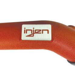 Injen 15-16 BMW M3(F80)/M4 (F82/83) 3.0L L6 Twin Turbo 2PC Aluminum Int. Charge Pipe - Wrinkle Red - Image 5