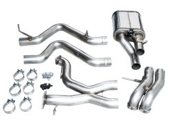 AWE Tuning 22-24 Ford Bronco Raptor 4WD Dual BashGuards Cat-Back SwitchPath Exhaust (No Tips) - Image 22