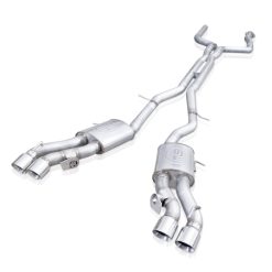 Stainless Works 2016-18 Cadillac CTS-V Sedan Catback System Resonated X-Pipe Dual-Mode Mufflers - Image 3