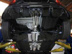 aFe 14-24 Mini Cooper S MACH Force-Xp 3in to 2-1/2in 304SS Cat-Back Exhaust w/ Carbon Fiber Tip - Image 8
