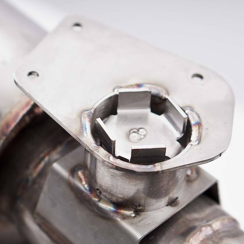 Stainless Works 2016+ Chevy Camaro SS 3in Redline Perf Connect Axle Back w/Valve & 4in Quad Tips - Image 4