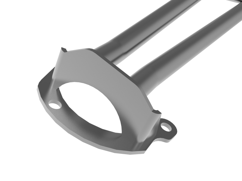 aFe CONTROL 22-23 BRZ/GR86 Front Suspension Strut Brace - Gray - Image 3
