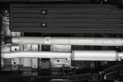 Alternative view of MBRP 2021+ Ford F150 2.7L/3.5L/5.0L 4in Aluminized Steel Cat-Back - RACE VERSION