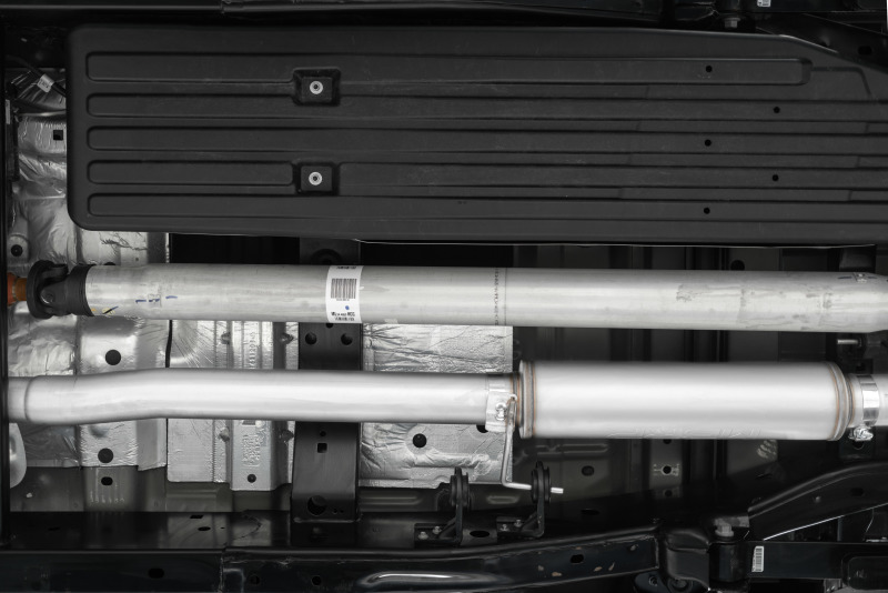 MBRP 2021+ Ford F150 2.7L/3.5L/5.0L 4in Aluminized Steel Cat-Back - RACE VERSION - Image 2