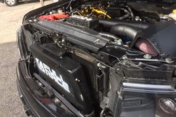 Alternative view of CSF 09-14 Ford F-150 and Raptor Transmission Oil Cooler