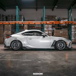 Seibon 22-24 Toyota GR86 / Subaru BRZ 2-Door Coupe Carbon Fiber Fender Trim - Gloss Finish - Image 5