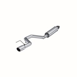 Alternative view of MBRP 2005-2008 Jeep Grand Cherokee 4.7L 5.7L Hemi Cat Back Single Side