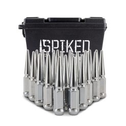 Mishimoto Mishimoto Steel Spiked Lug Nuts M12 x 1.5 24pc Set Chrome - Image 4
