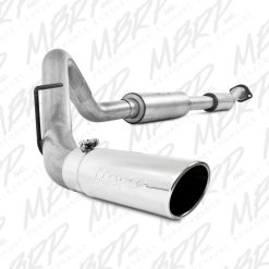 MBRP 11-13 Ford F150 SVT Raptor 6.2L EC-SB/CC-SB 3.5in Cat Back Single Exit Alum Exhaust System - Image 3