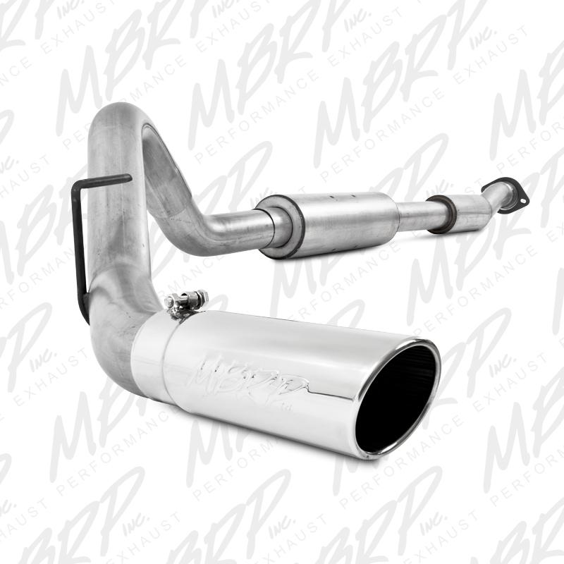 MBRP 11-13 Ford F150 SVT Raptor 6.2L EC-SB/CC-SB 3.5in Cat Back Single Exit Alum Exhaust System - Image 3