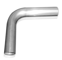 Alternative view of Stainless Works 3 1/2in 90 degree mandrel bend