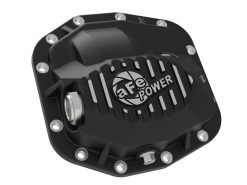 Alternative view of aFe 18-23 Jeep Wrangler JL Pro Series (Dana M186) Front Diff Cover w/ Oil - Black