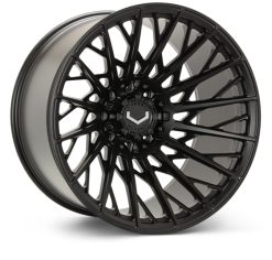 Vossen VFX-02T 22x12 - 8x180 - ET44 - Ultra Deep - 124.3 - Satin Black Wheel